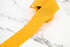 Deep Yellow Cotton Bias Tape Binding Tape 1.25 inches width x 8 yards total